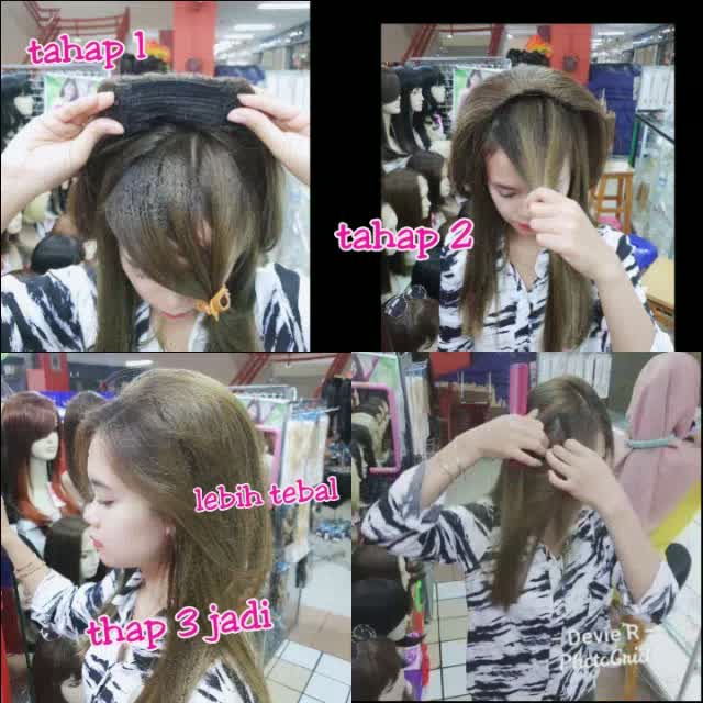 Jual wig touper panjang kode TB 928 | Shopee Indonesia