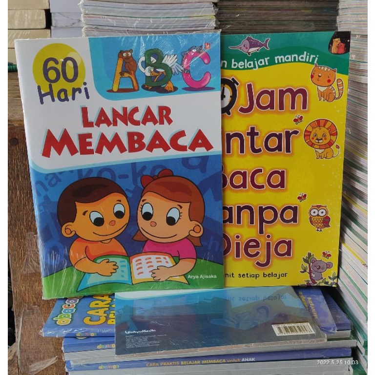 Jual Paket Hemat 2 Buku Anak 60 Hari Lancar Membaca & 60 Jam Pintar ...