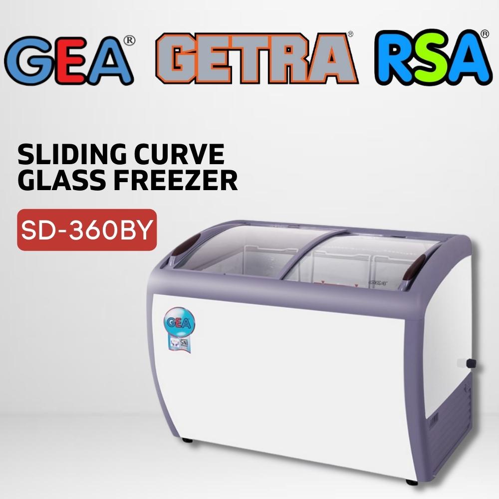 Jual FREEZER ES KRIM SLIDE GEA SD-360BY KULKAS ICE CREAM KACA SLIDING ...