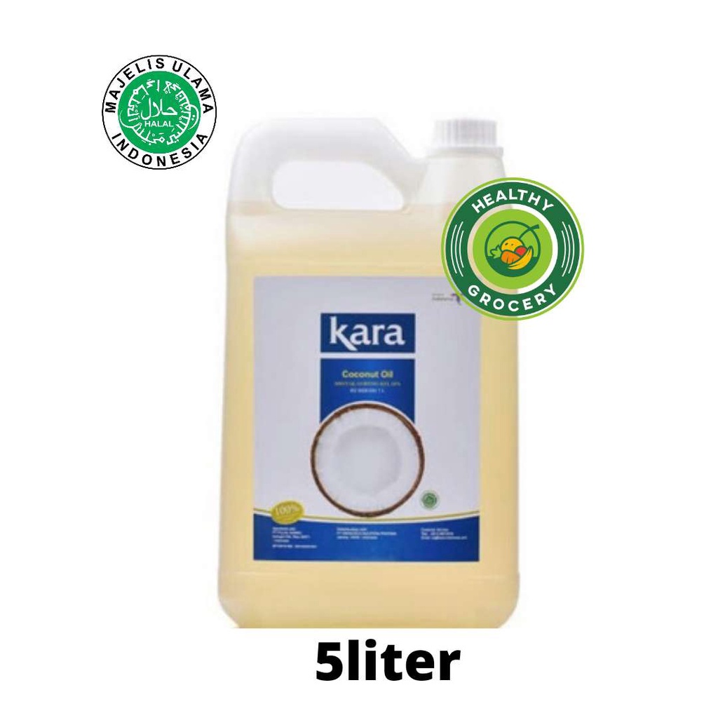 Jual Kara Coconut Cooking Oil 5Liter / Minyak Goreng Kelapa Shopee