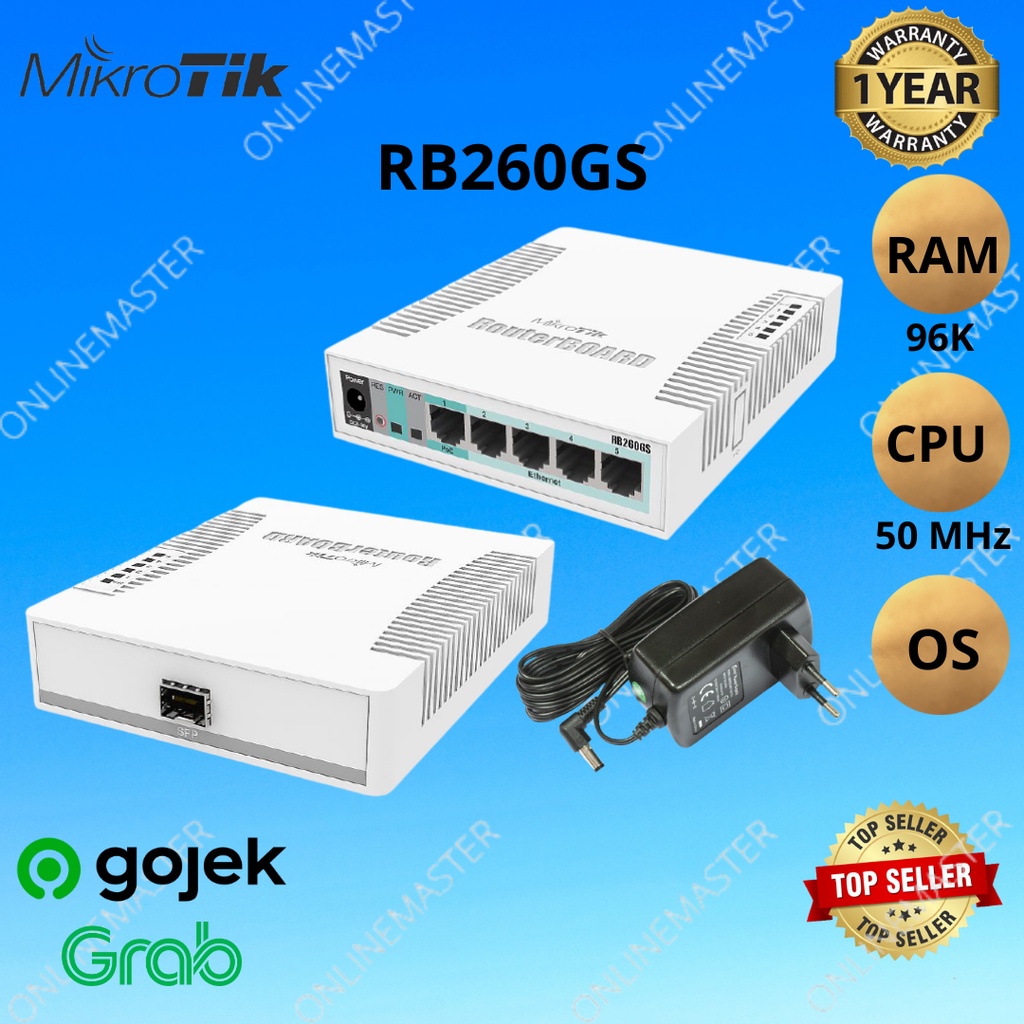 Jual RB260GS Switch 5 gigabit | Shopee Indonesia