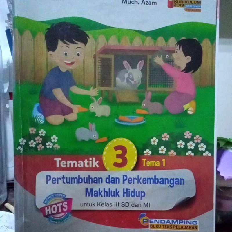 Jual buku tematik kelas 3 SD tema 1 (bekas) | Shopee Indonesia