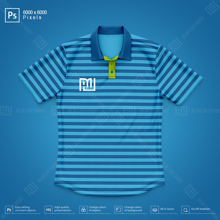 Jual MOCKUP JERSEY KERAH POLO REALISTIC - RESOLUSI 6000x6000 Pixels