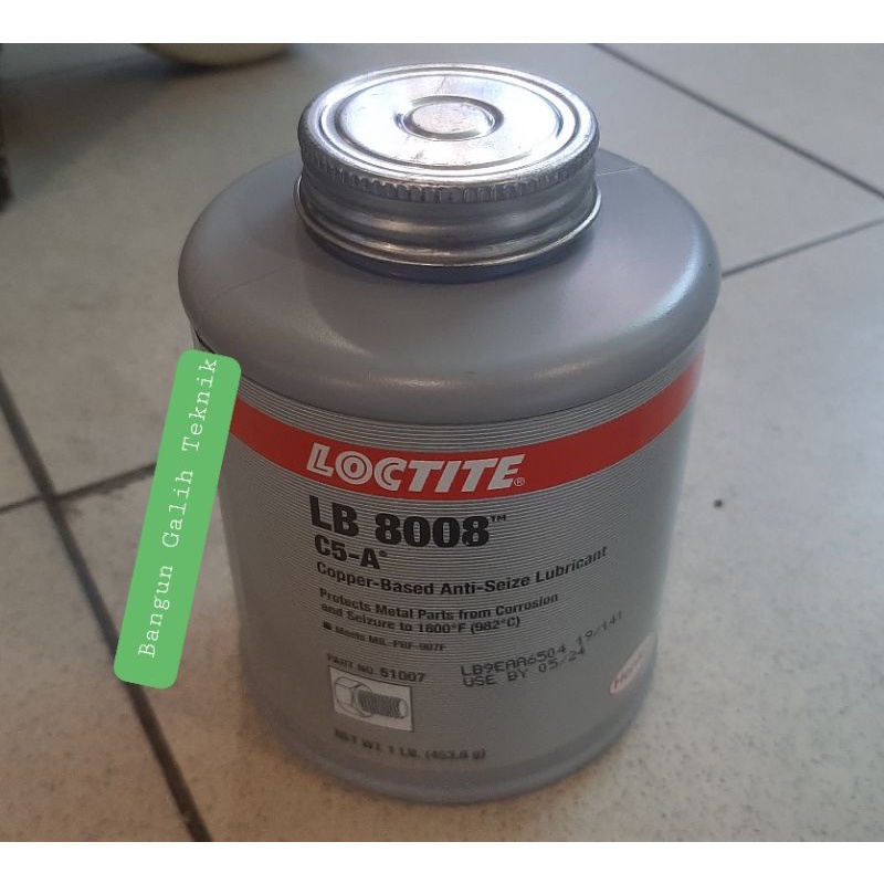 Jual Loctite LB 8008 C5A Copper Based Anti Seize Lubricant Shopee