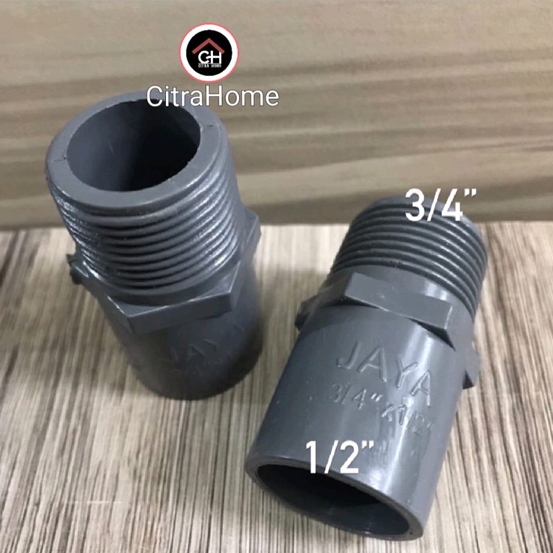 Jual Valve Socket /SDL PVC TS 3/4 x 1/2 Jaya | Shopee Indonesia