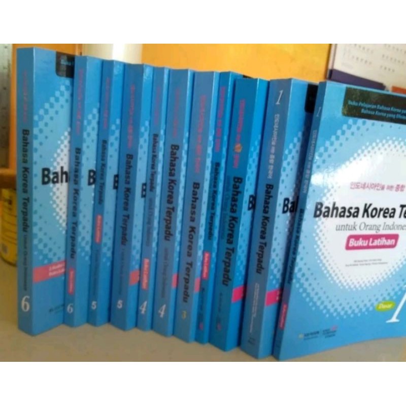 Jual Buku Latihan Bahasa Korea Terpadu 1 - 6 Untuk Orang Indonesia ...