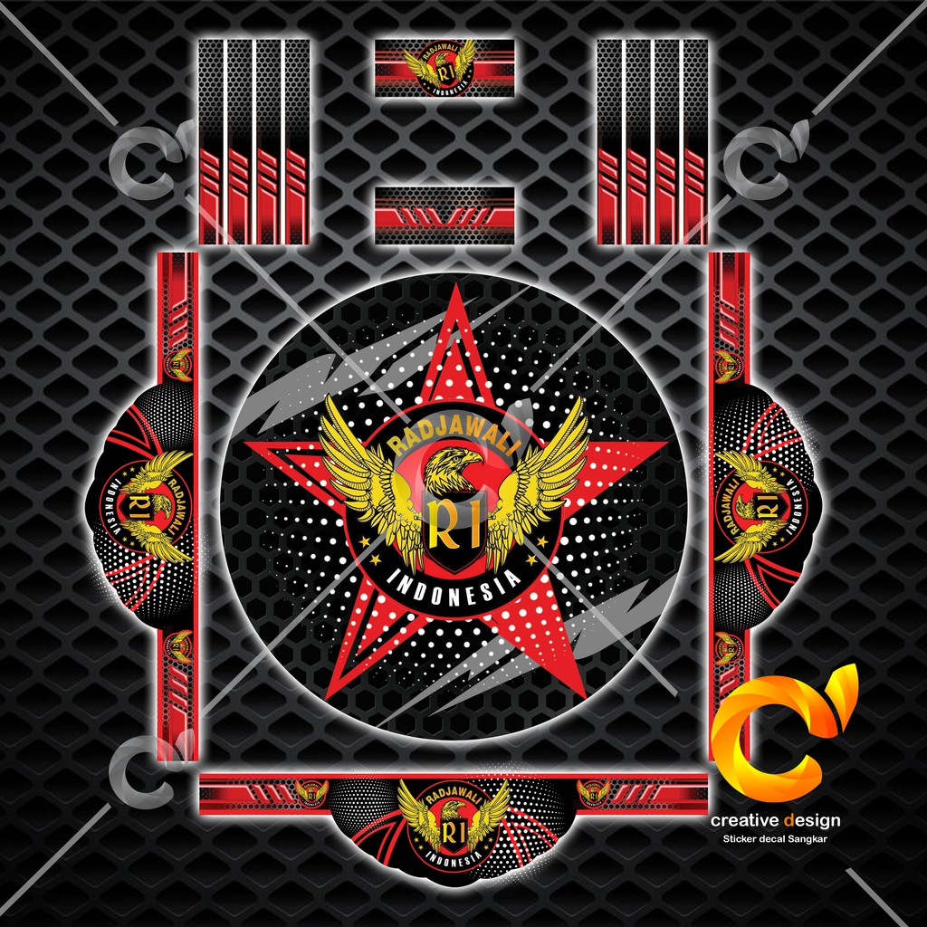 Jual COD STICKER SANGKAR MURAI BATU RADJAWALI | Shopee Indonesia