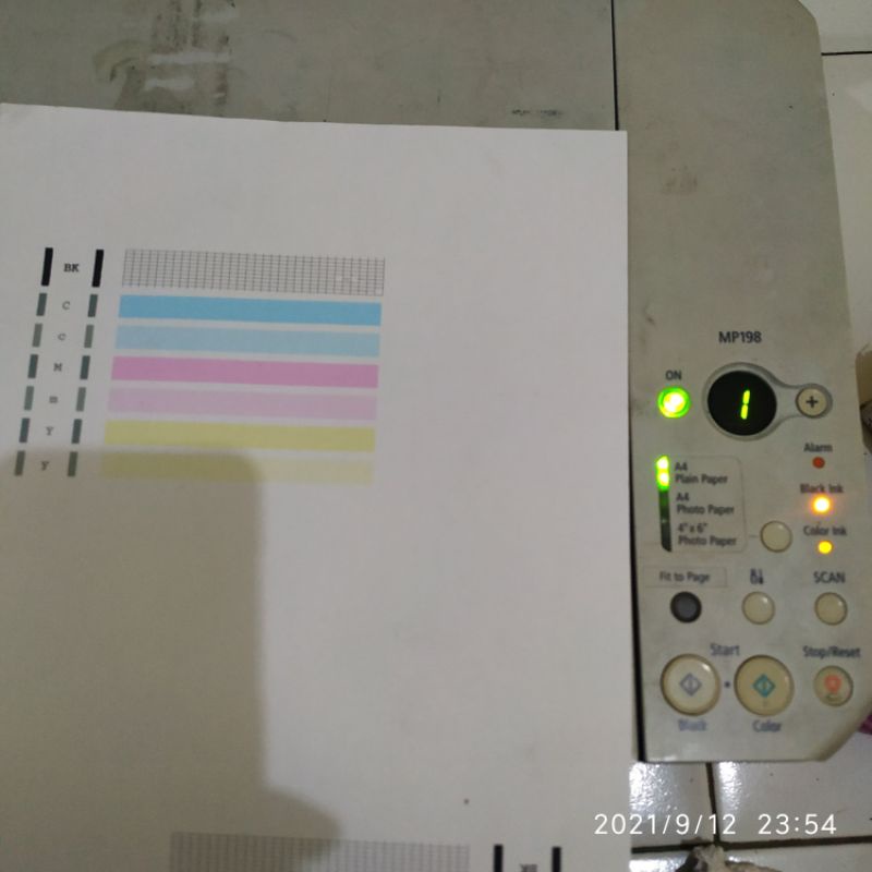 Jual Printer Canon MP198 siap pakai ( non infus ) | Shopee Indonesia