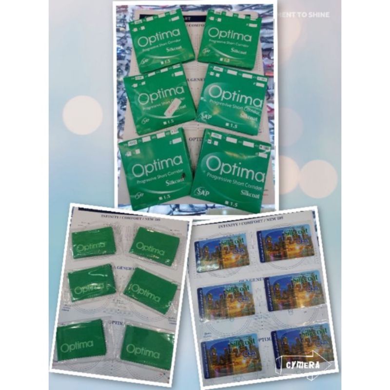 Jual Lensa Kacamata Progresif OLA OPTIMA index 1.56 UV 400 Anti radiasi ...