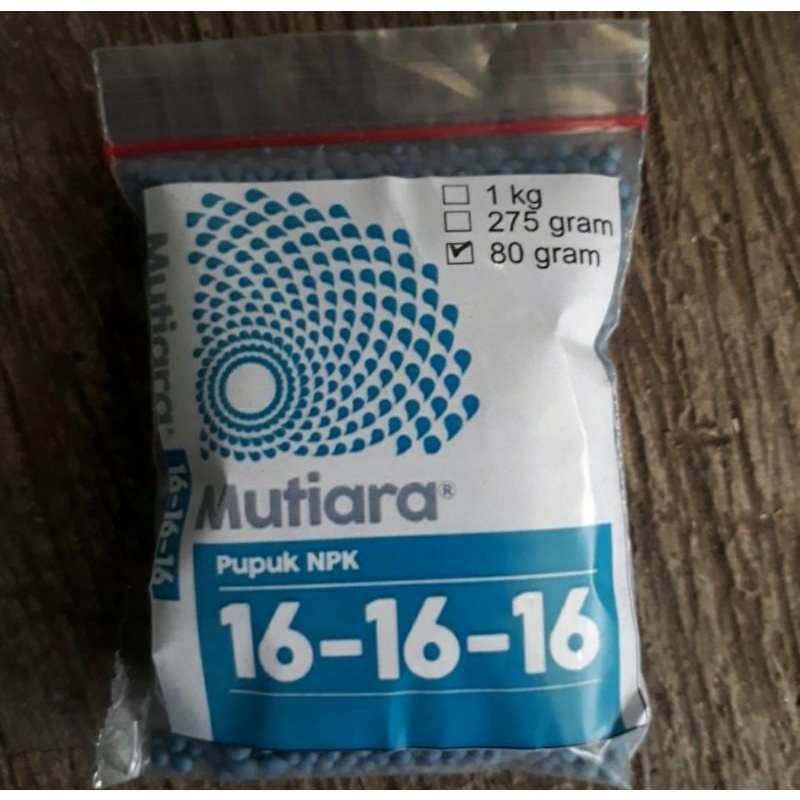 Pupuk NPK kemasan kecil, 16-16-16, seimbang biru, pupuk repack
