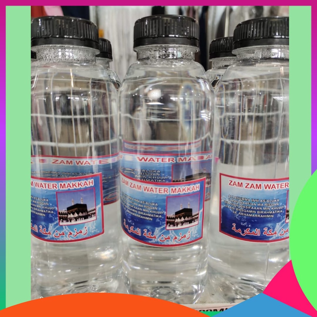 Jual Air Zamzam Murni 500 Ml Zam Zam Water Makkah 100 Asli Shopee Indonesia 6344