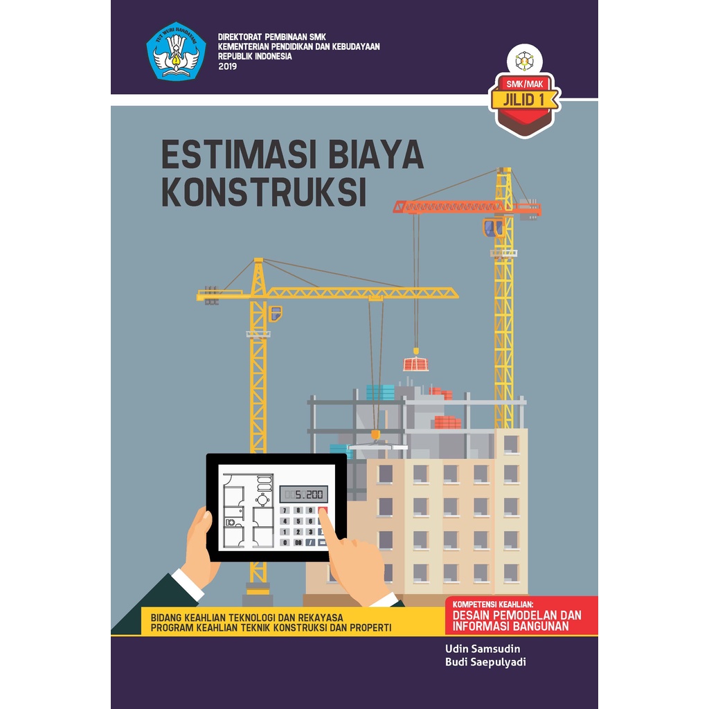 Jual BUKU SMK/SMA Estimasi Biaya Konstruksi - jilid 1 | Shopee Indonesia