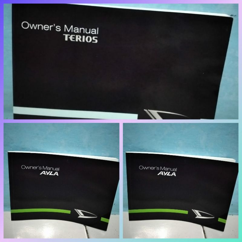 Jual Buku Panduan Manual Mobil (Daihatsu) | Shopee Indonesia
