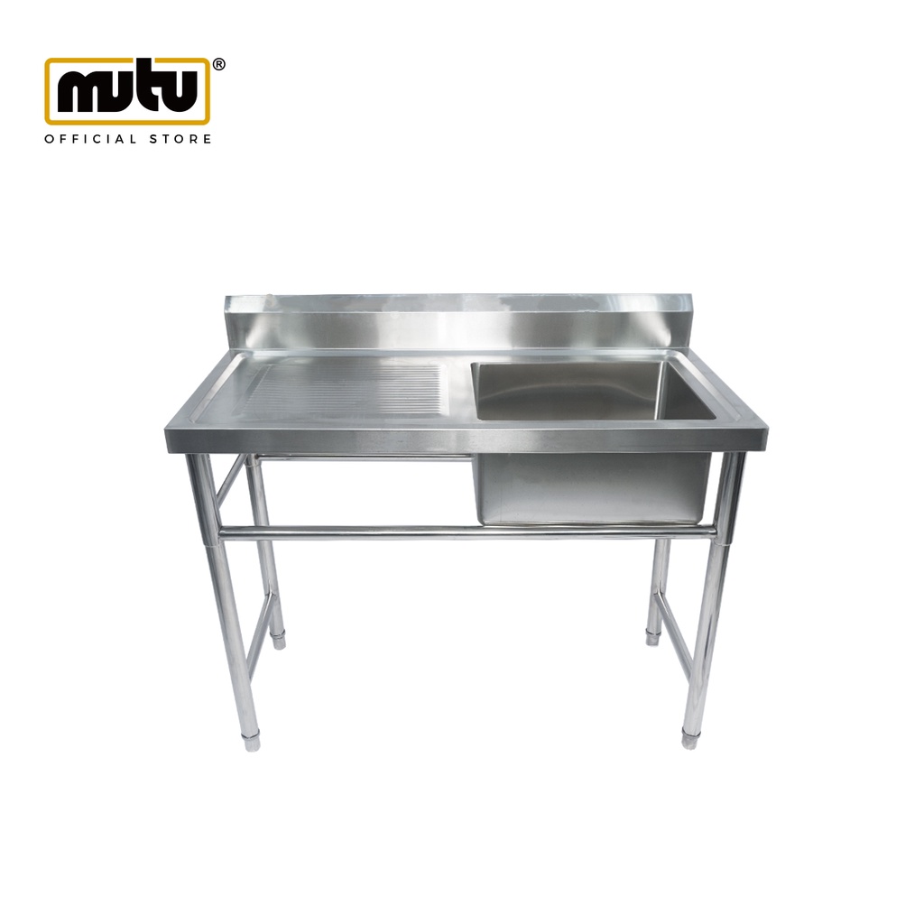 Jual Bak Cuci Piring Restoran | Work Sink Table Stainless Steel KCS ...