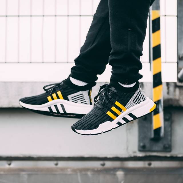 Adidas eqt support mid shop adv pk black yellow