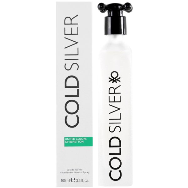 Jual Benetton Cold Silver for Men EDT 100 ml Shopee Indonesia