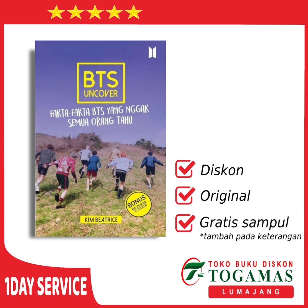 Jual BTS UNCOVER - FAKTA-FAKTA BTS YANG NGGAK SEMUA ORANG TAHU + POSTER