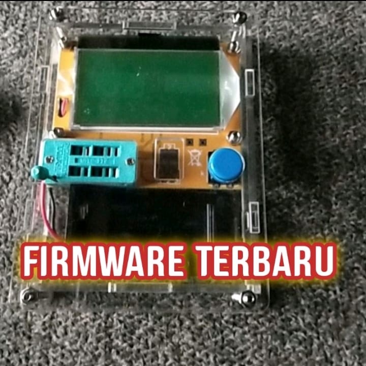 Jual ESR METER T4 FIRMWARE TERBARU KOMPLIT KASING baca lcr transistor