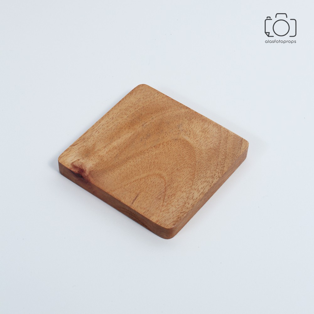 Jual Coaster Kayu Kotak / Tatakan Gelas Kayu / Properti Foto | Shopee ...