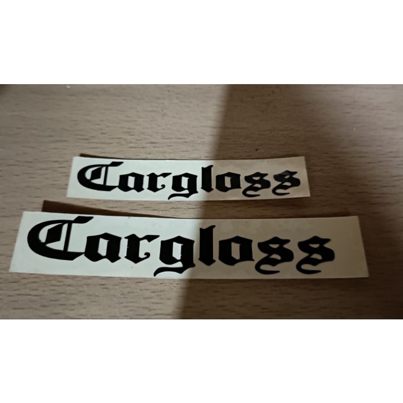 Jual STIKER Cargloss/sticker cargloss sepasang | Shopee Indonesia