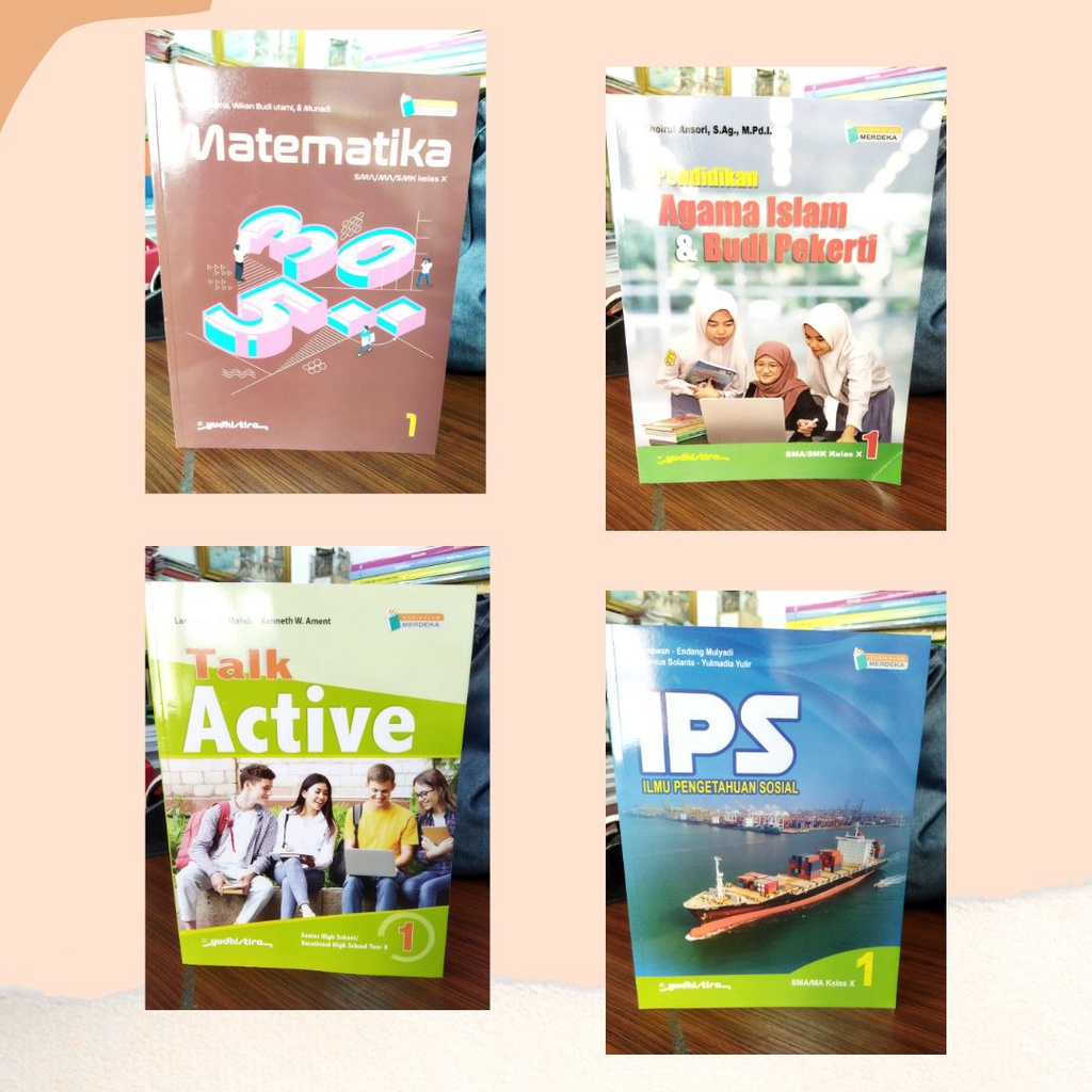 Jual Buku Paket Kelas 10 SMA Kurikulum Merdeka - Yudhistira | Shopee ...