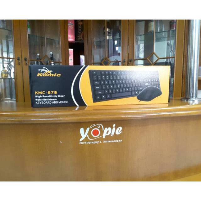 Jual Keyboard Mouse Komic USB | Shopee Indonesia