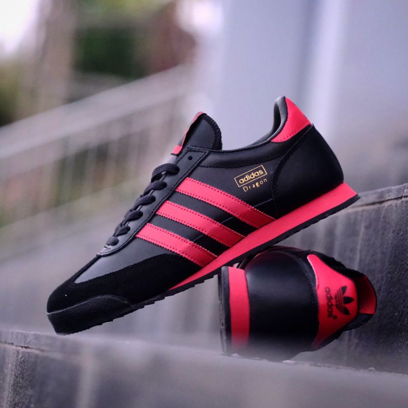 Adidas dragon black and red clearance