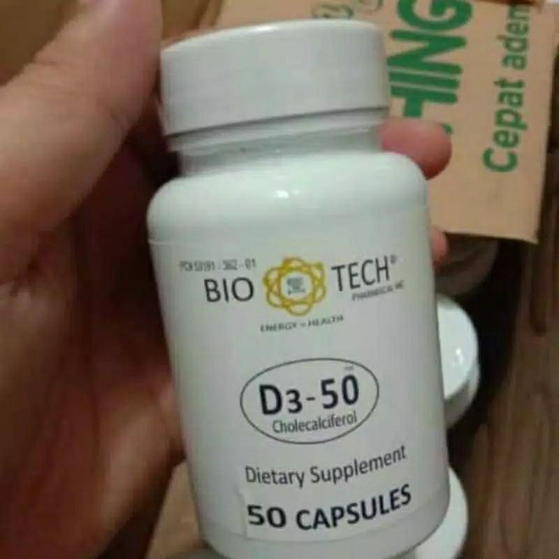 Jual BioTech Pharmacal Vitamin D350 50000 IU 50 Kapsul KESEHATAN