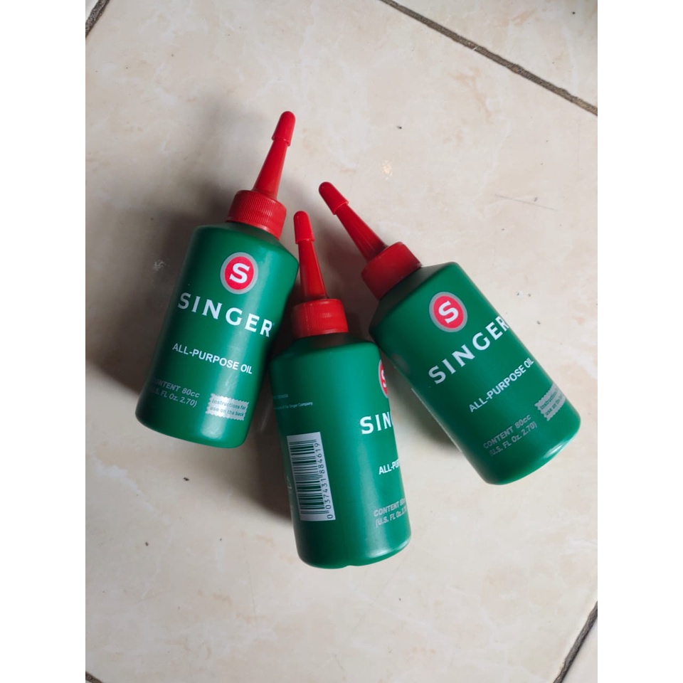 Jual SINGER CLIPPER OIL 80ML Minyak mesin alat cukur rantai sepeda ...