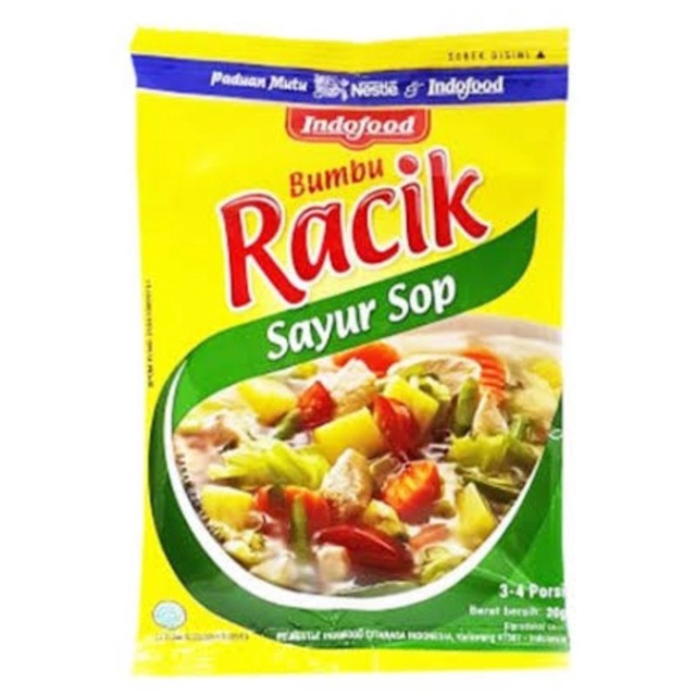 Jual Indofood Bumbu Racik Sayur Sop 20 Gram Shopee Indonesia