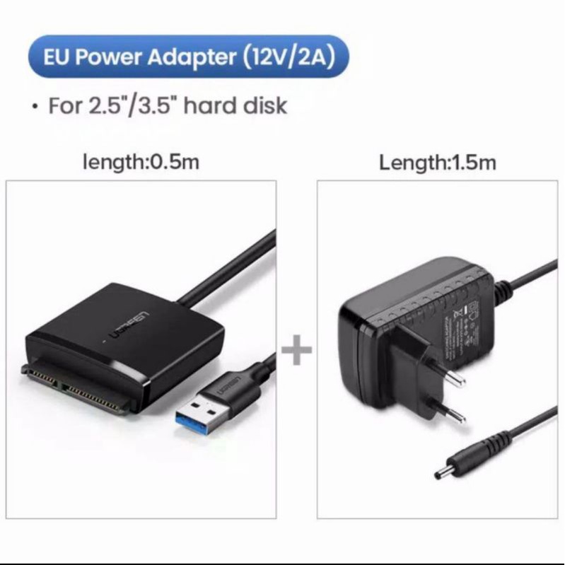 Jual Ugreen Usb 3.0 to SATA III HDD SSD 2.5