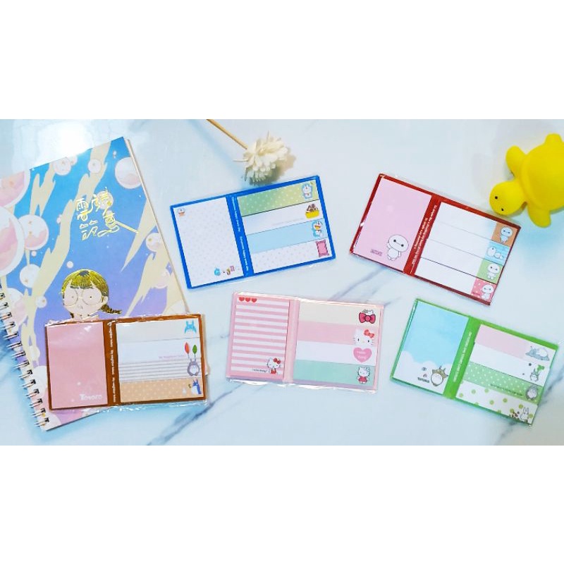 Jual Sticky Notes Dan Memo Kertas 2in1 Karakter Fancy Bagus Murah ...