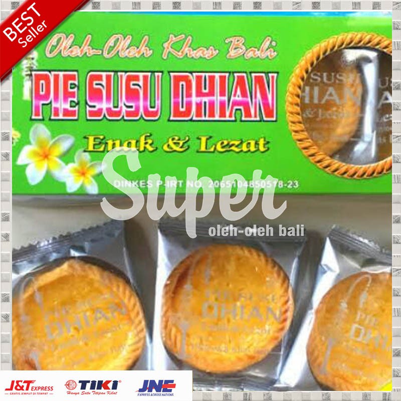Jual Susu Pie DHIAN (10 pcs) Camilan Khas Bali pie susu khas bali oleh