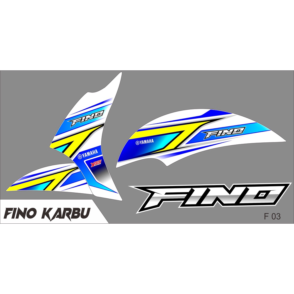 Jual STRIPING VARIASI RACING FINO KARBU SANGAT COCOK UNTUK MENAMBAH ...