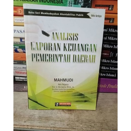 Jual Buku ANALISIS LAPORAN KEUANGAN PEMERINTAH DAERAH Edisi Ketiga ...