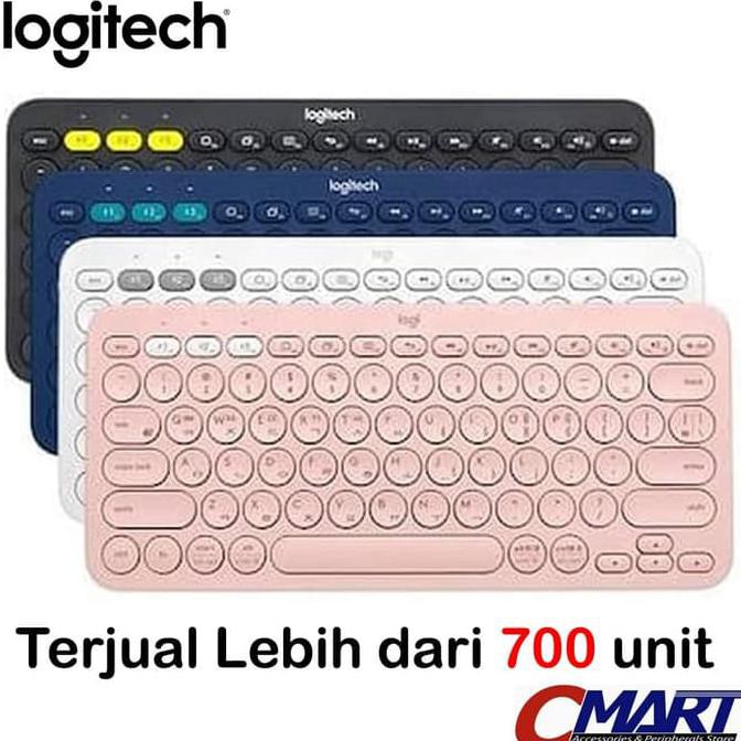 Jual Logitech K380 Bluetooth Multi Device Keyboard - Biru Best Product ...