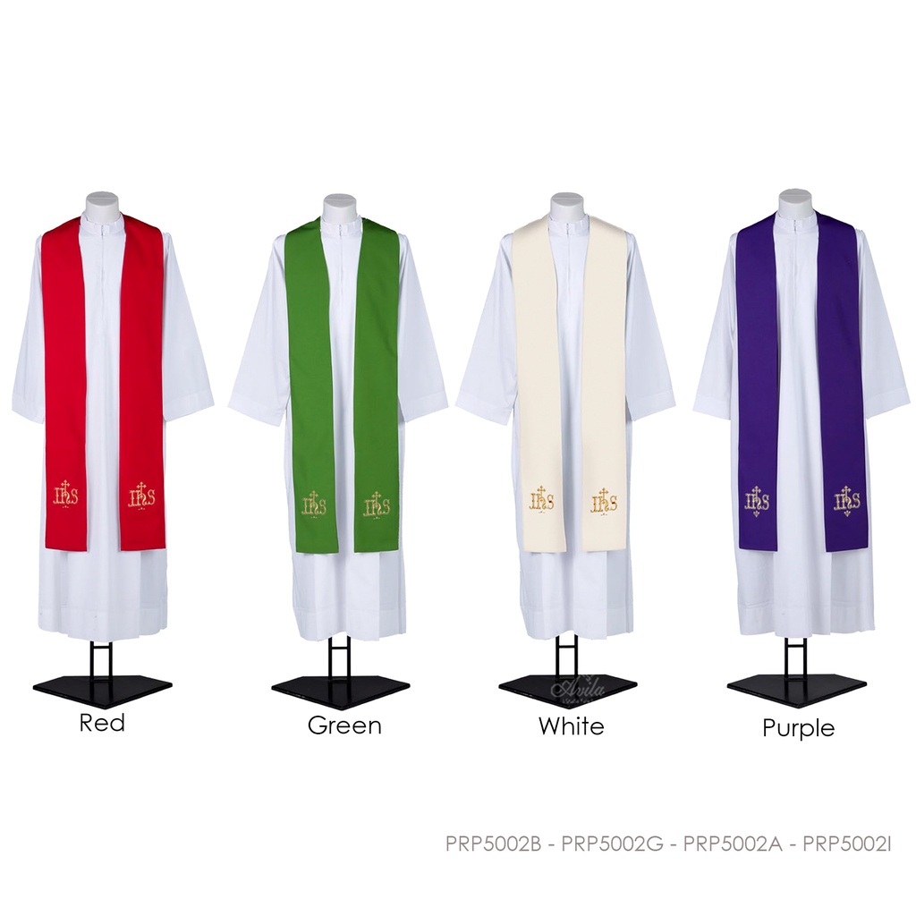 Jual Pakaian Liturgi Stola IHS Italy Katolik | Shopee Indonesia