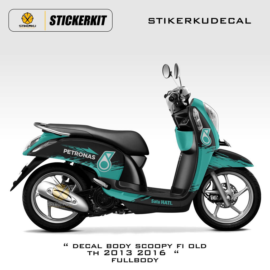 Jual DECAL HONDA SCOOPY OLD / STICKER / CUSTOM / FULLBODY / 2013 - 2016 ...