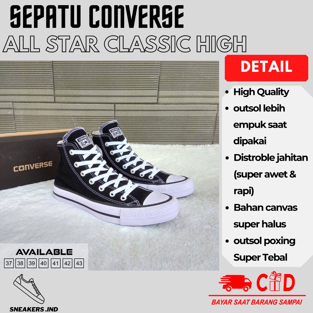 Promo sepatu converse all on sale star