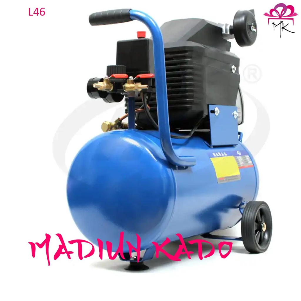 Jual Mesin Kompresor Angin H&L N1HP 24 Liter | Shopee Indonesia