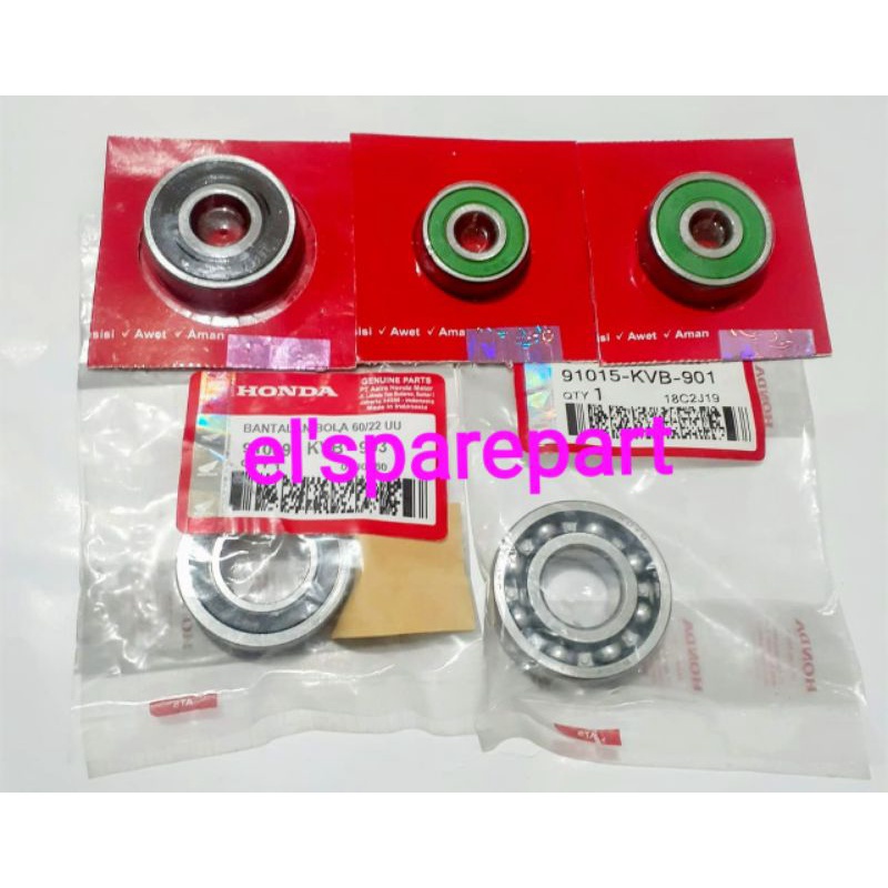 Jual lahar Bearing gearbox rasio gardan beat fi pop scoopy vario 110