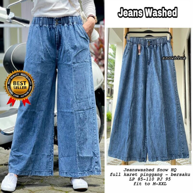 Celana Kulot Trend Jeans 2021 Celana Kulot Jeans Wanita Premium