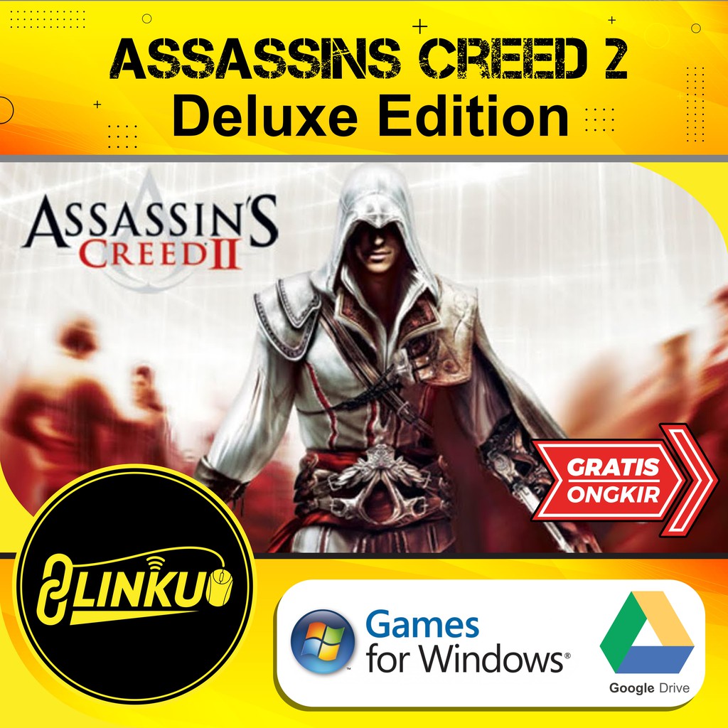 Jual Assassins Creed 2 Deluxe Edition Pc ~ Assassin Creed 2 ~ Ac 2 ~ Game Pc ~ Game Laptop