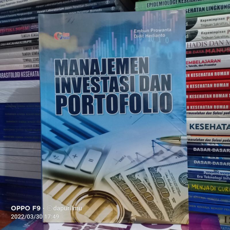 Jual Buku Original: Manajemen Investasi Dan Portofolio ( MANAJEMEN ...