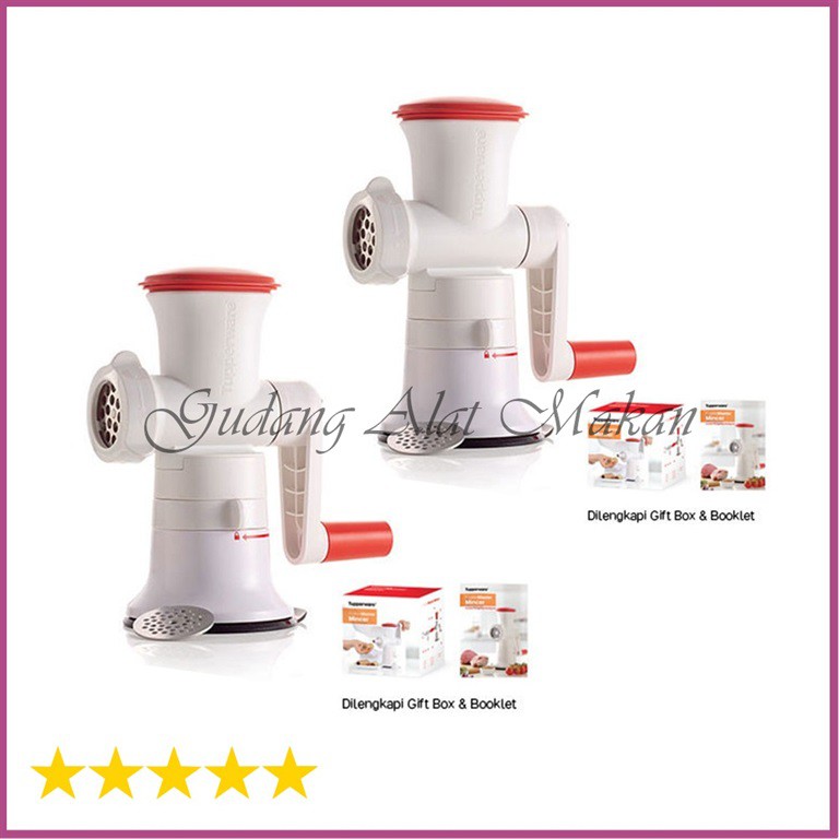 Jual TUPPERWARE PROMO 2set Penggiling Daging Fusion Master Mincer ...