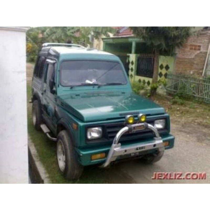 Jual Suzuki Jimny katana tanduk besi stainless pelindung bemper guard
