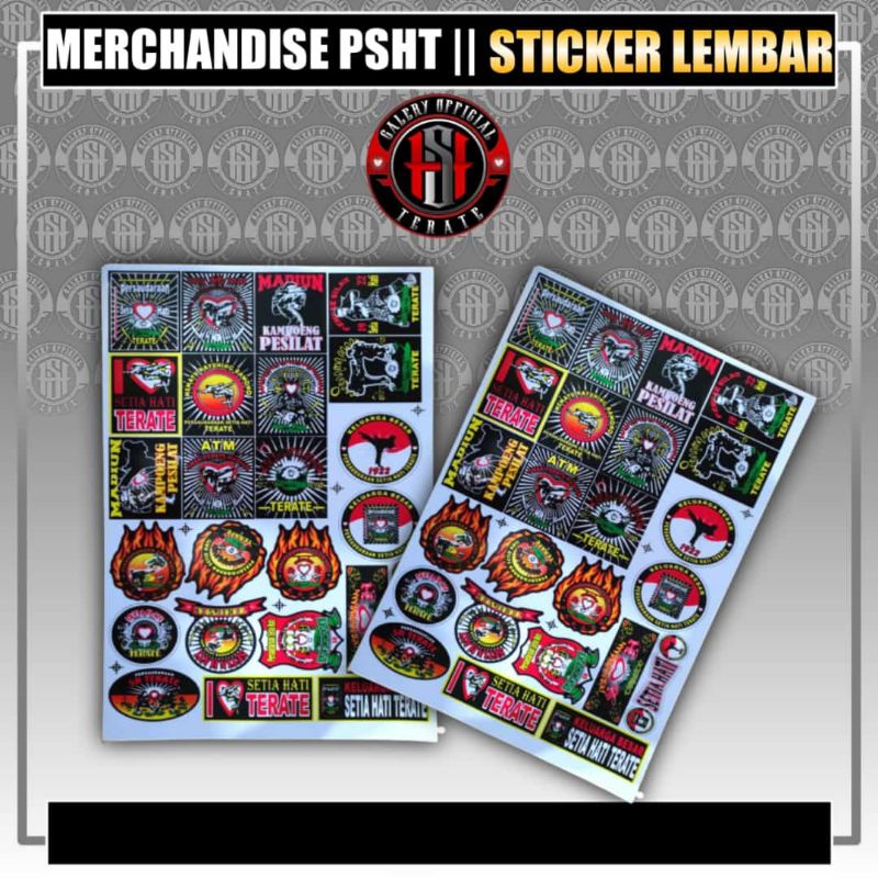 Jual STICKER LEMBAR PSHT | Shopee Indonesia