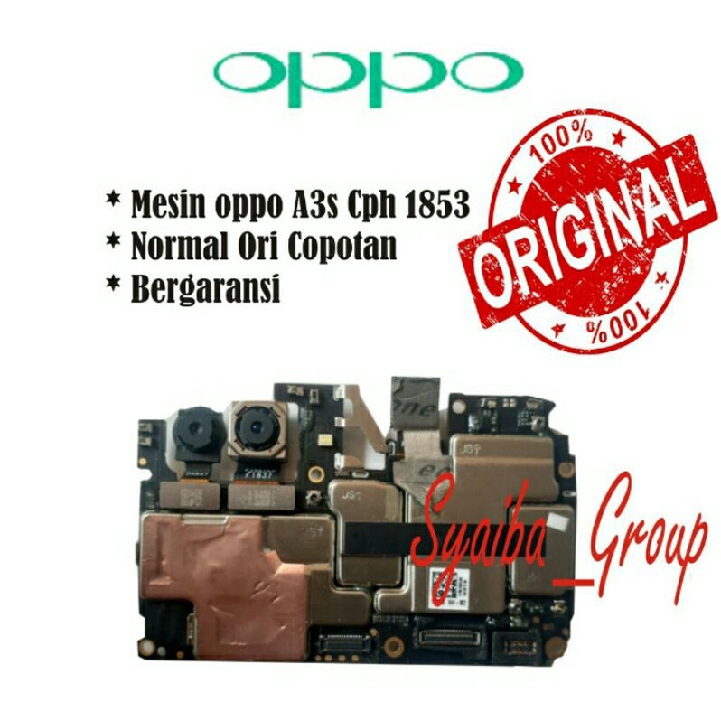 Jual Mesin Copotan Ori Normal OPPO A3S Cph 1853 No Pola | Shopee Indonesia