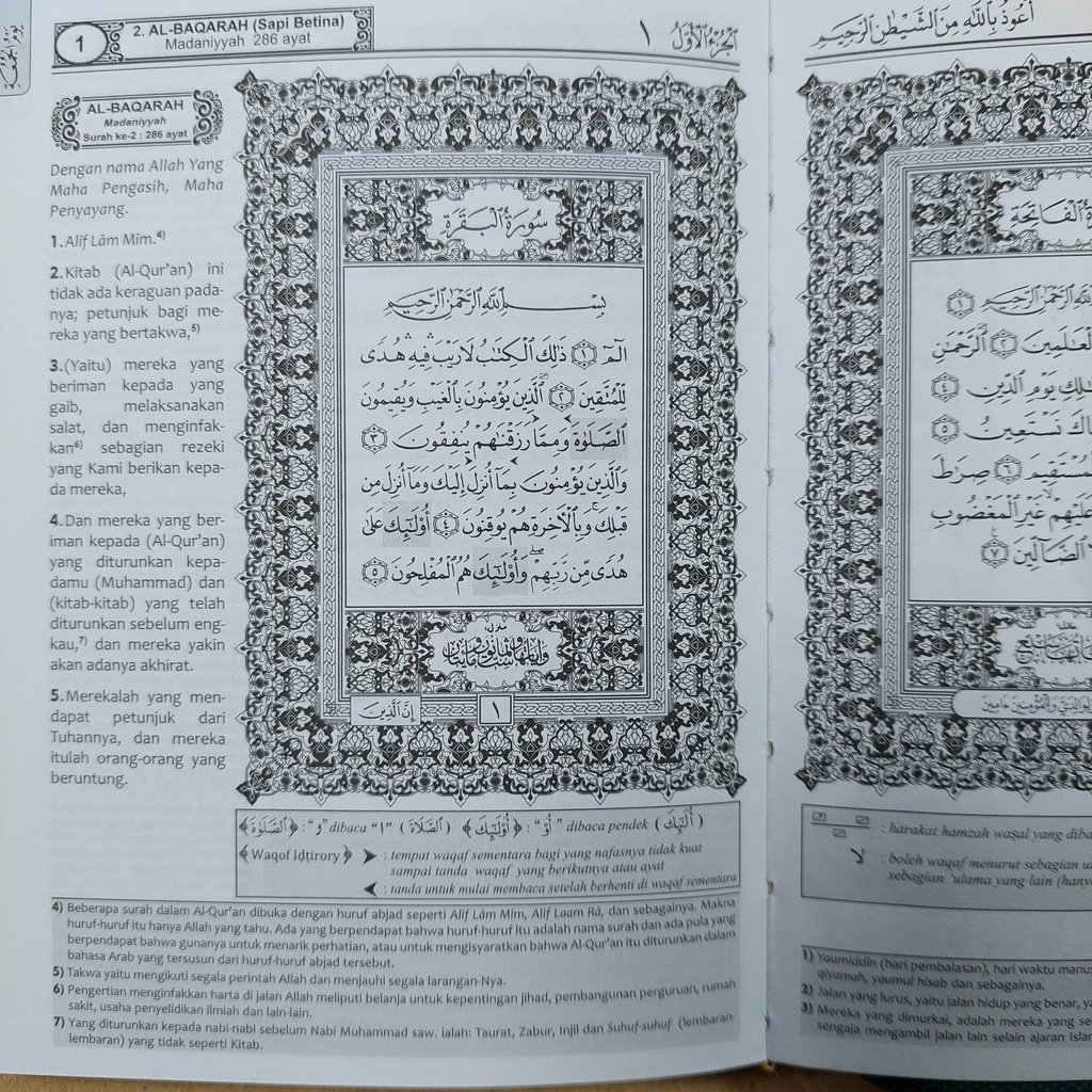 Jual Al-Qur'an Al-Quddus Terjemah 2 Jilid Kecil 30 Juz Rasm Utsmani ...