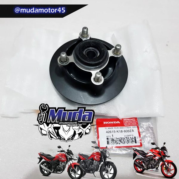 Jual NAP GIR OLD CB150R VERZA HITAM 42615K18900ZA FLANGE SUB ASSY